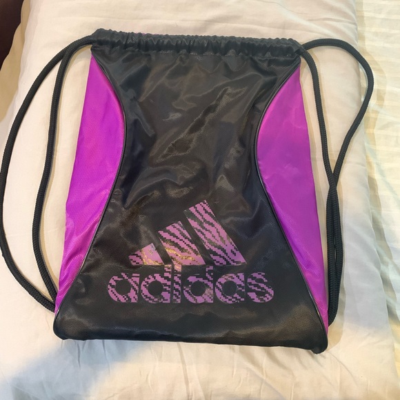 Adidas purple and black sling bag never used - Picture 1 of 5